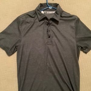 Travis Matthews polo. Size medium. Color grey.